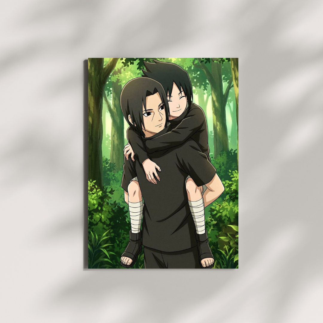 Cuadro anime Itachi y Sasuke