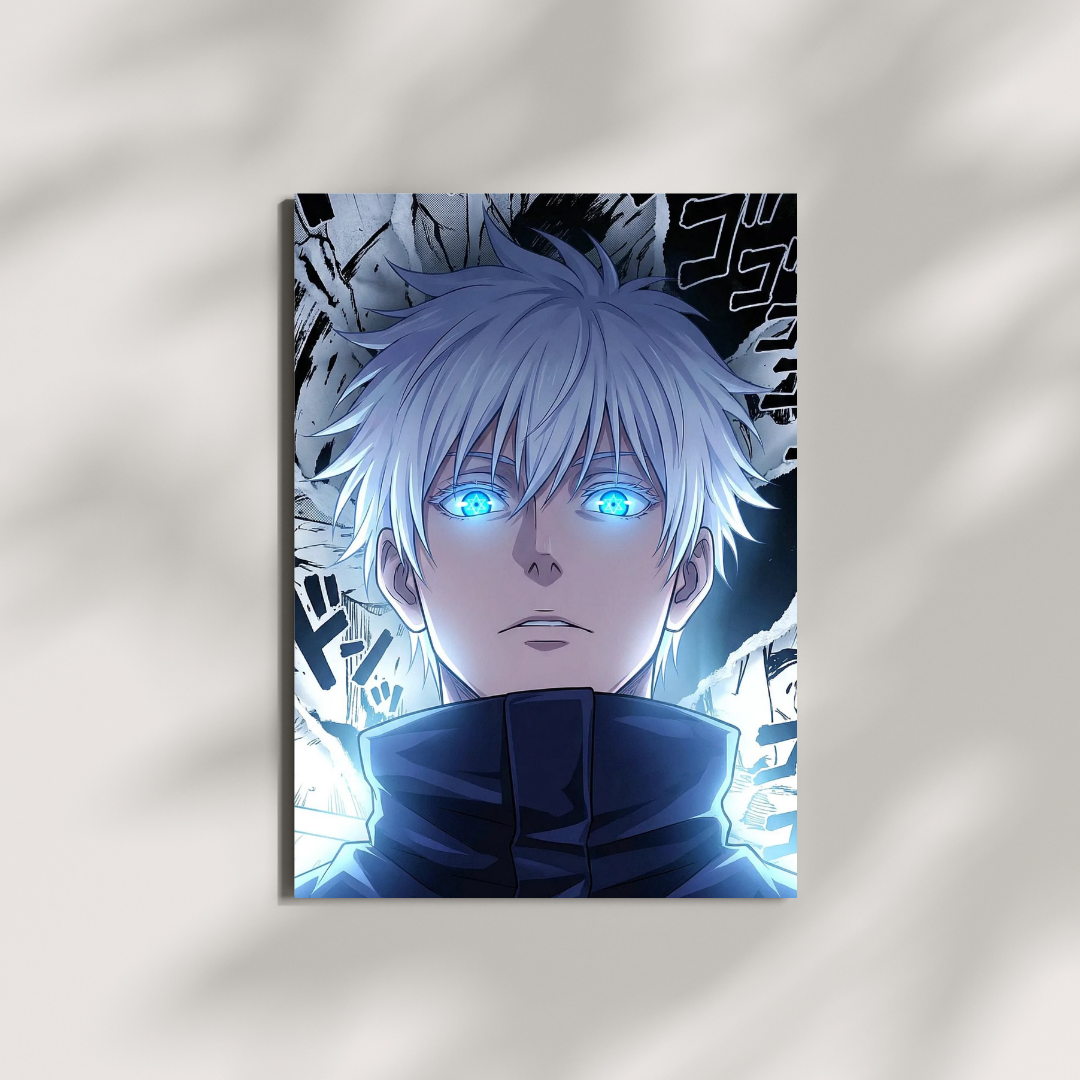 Cuadro anime estilo Jujutsu Kaisen