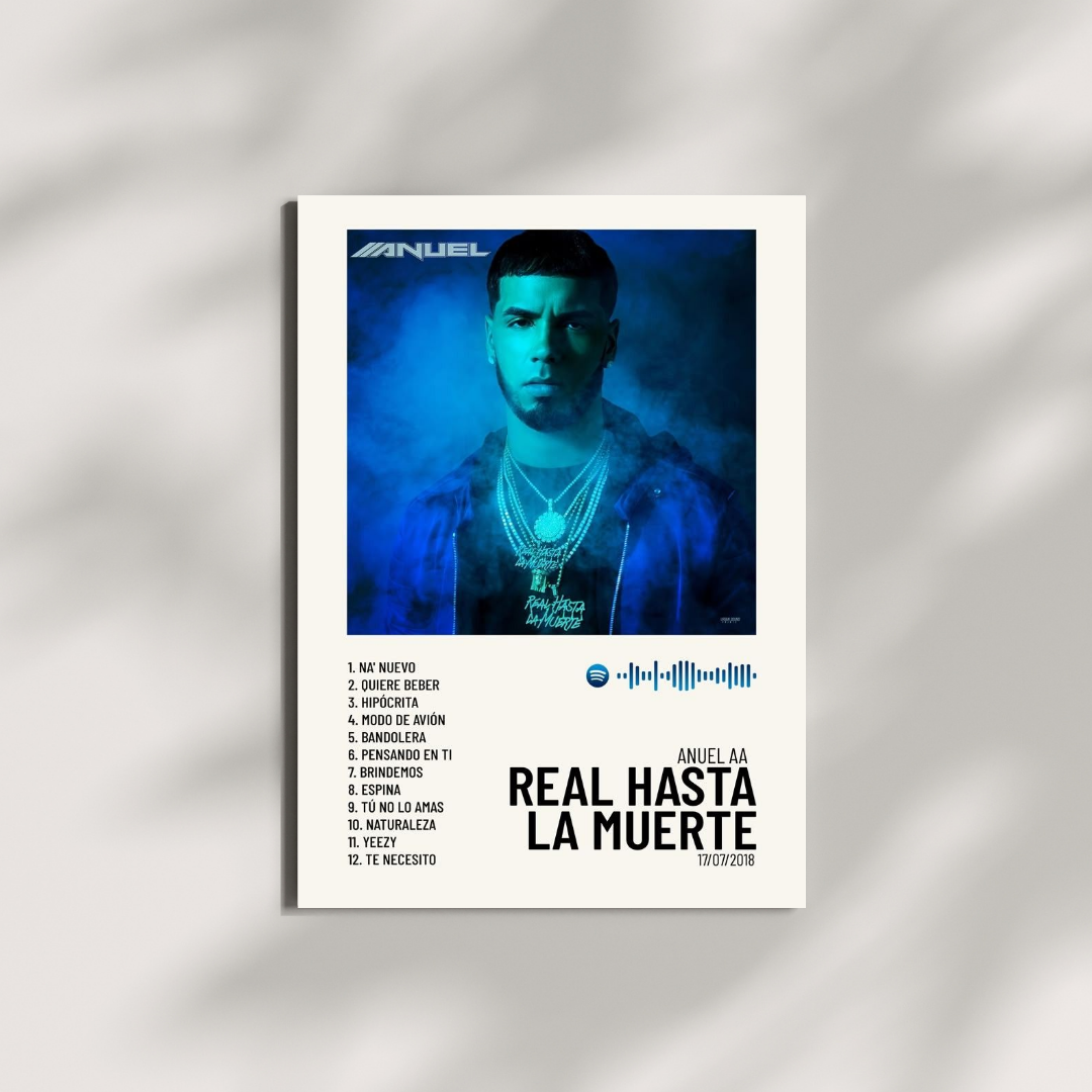 Cuadro Anuel AA - Real Hasta La Muerte