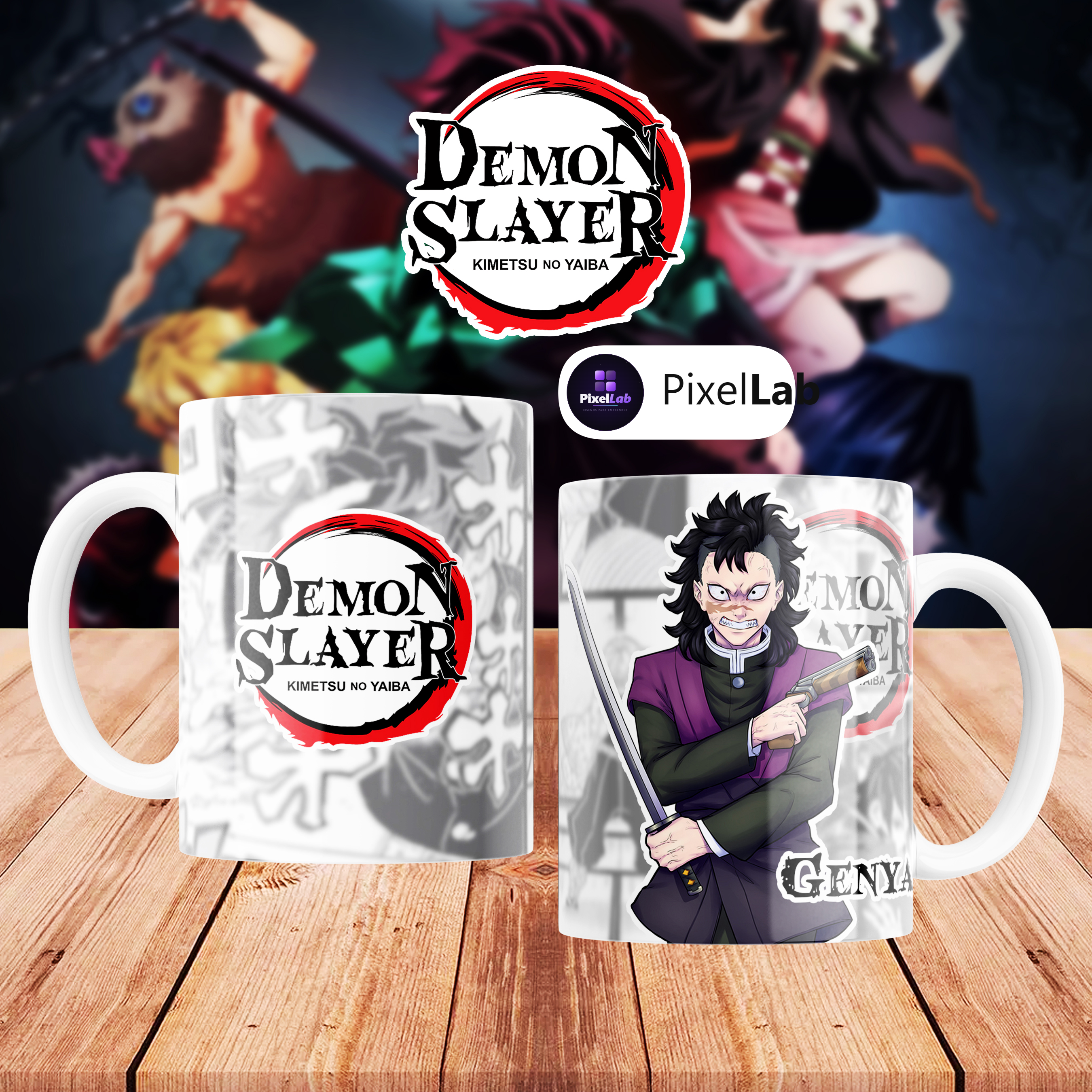 Diseño aplicado en taza